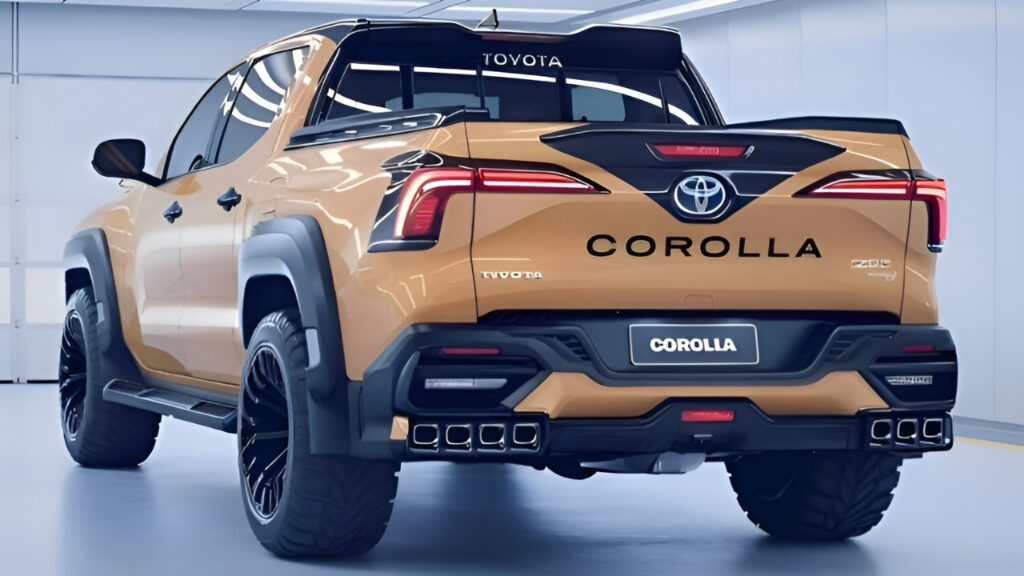 Toyota Corolla Pickup 2026: versatilidad urbana con espíritu aventurero