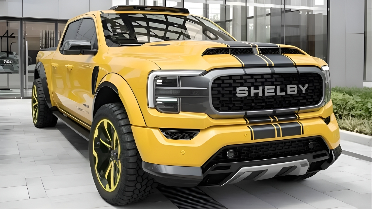 Shelby Pickup 2026: potencia indomable con estilo renovado